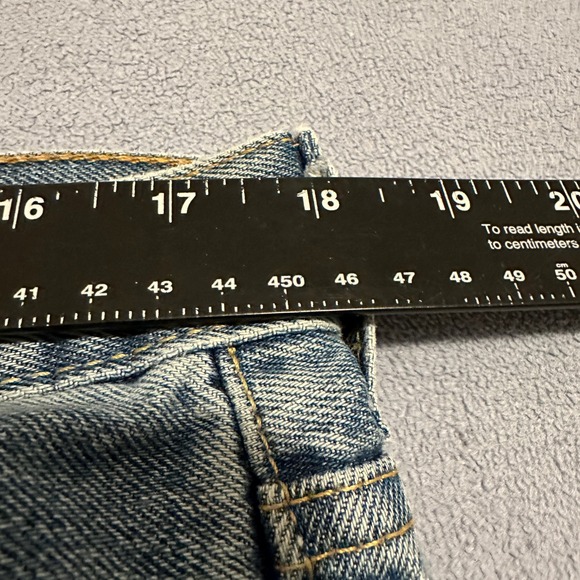 Levi's 550 Relaxed Fit Jeans Straight Leg Denim Stretch Blue Mens Size 36 x 30 - Picture 15 of 16